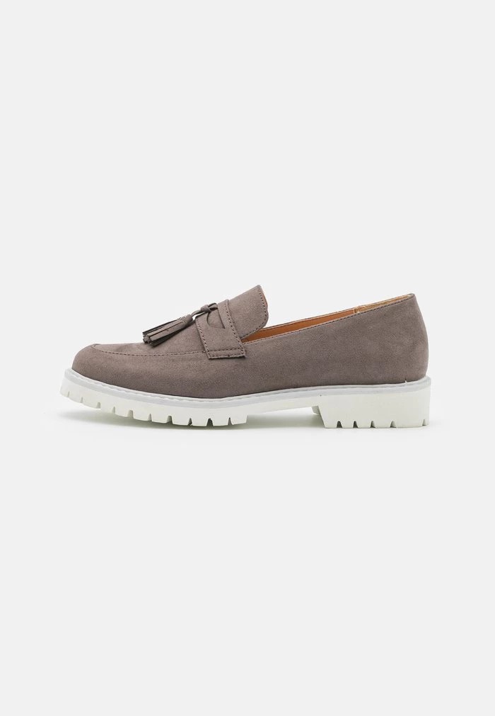 Chaussure Basse ANNA FIELD Anna Field Slip-ons Grise Marron Femme | KVI-9333403